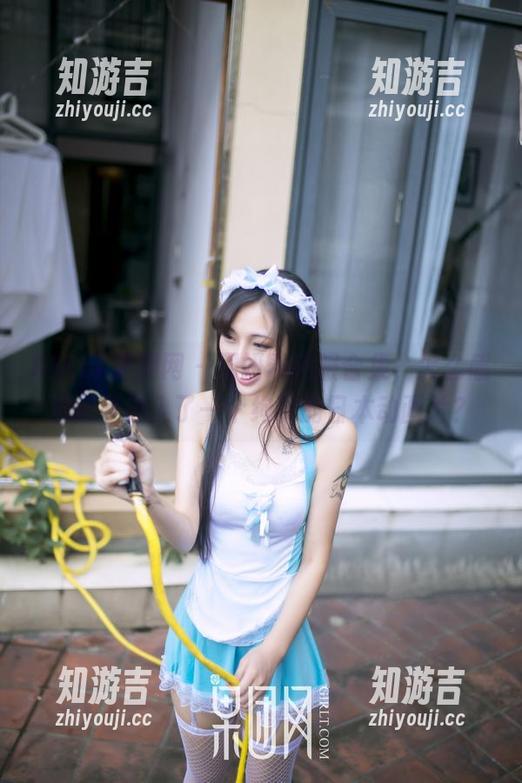 GIRLT果团网 - 周妍希和服合集，怎么感觉像是进入了一个绚丽的日本动画片？