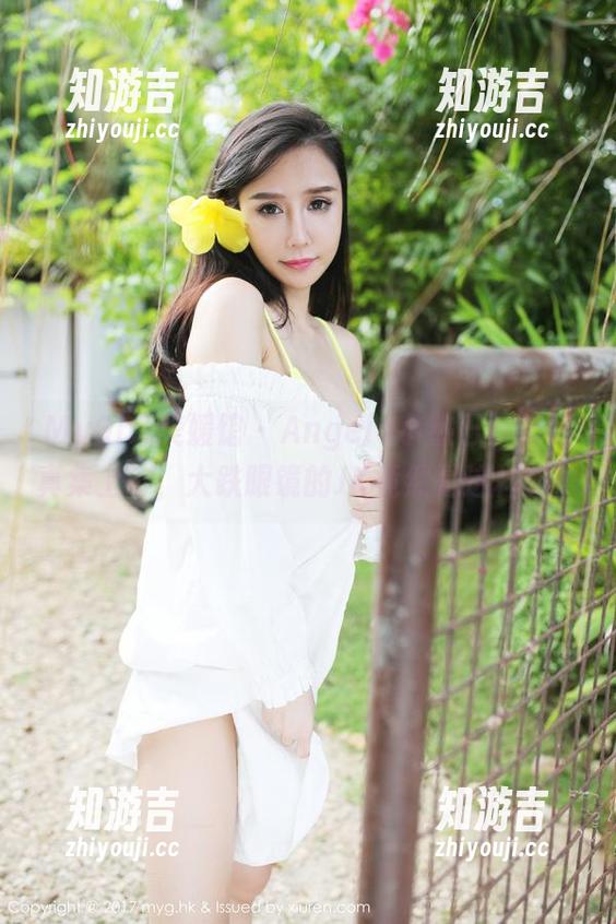 MyGirl美媛馆 - Angela小热巴最新写真集上市，大跌眼镜的JK竟然是这样的！